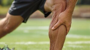 hamstring injury visual documentation